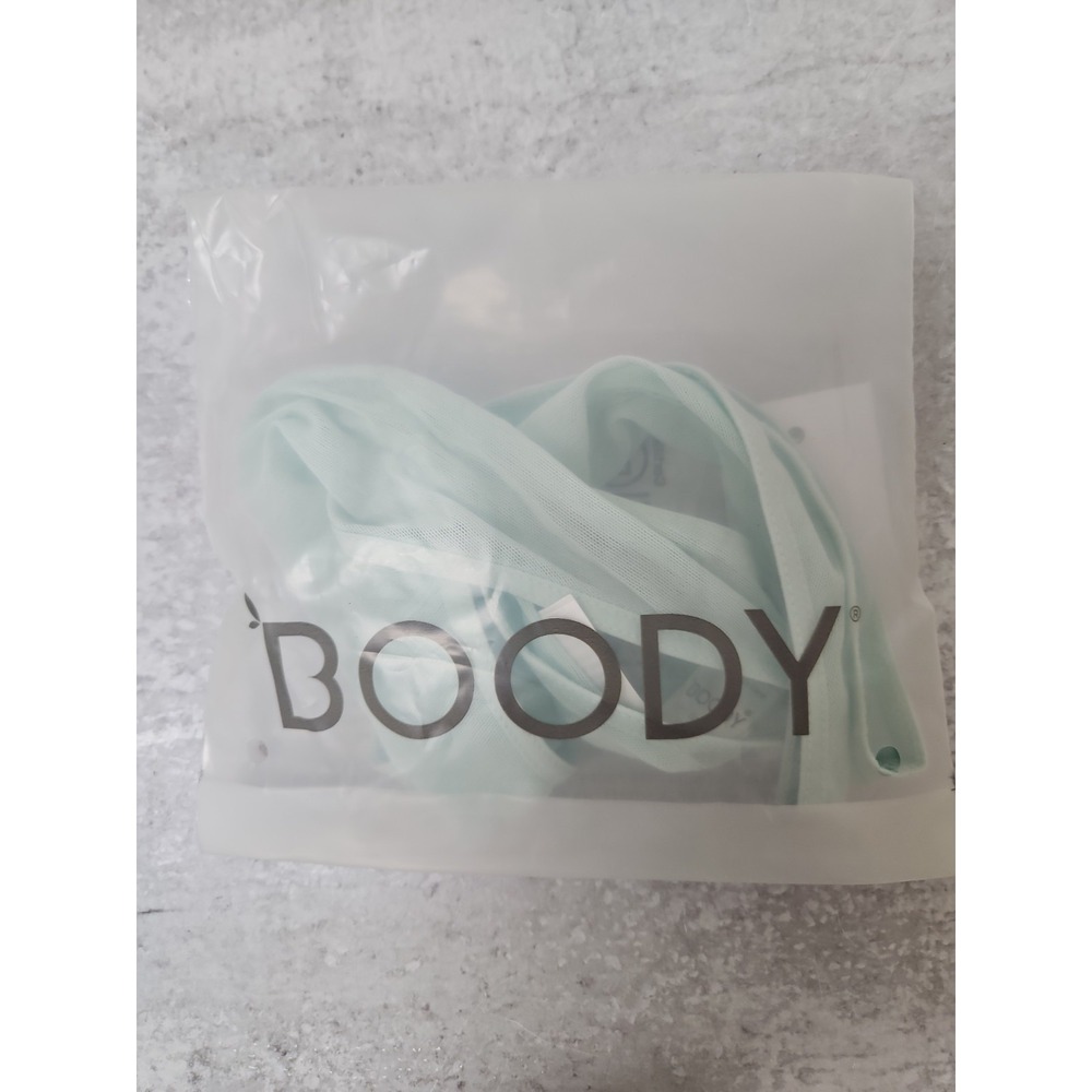 Boody Bamboo Mesh Brazilian Binki Mint  Women's Small Thong NWT  Underwear